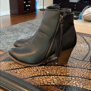 Black booties
